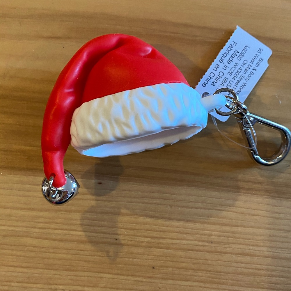 Santa Hat Sanitizer Holder